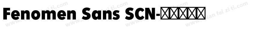 Fenomen Sans SCN字体转换